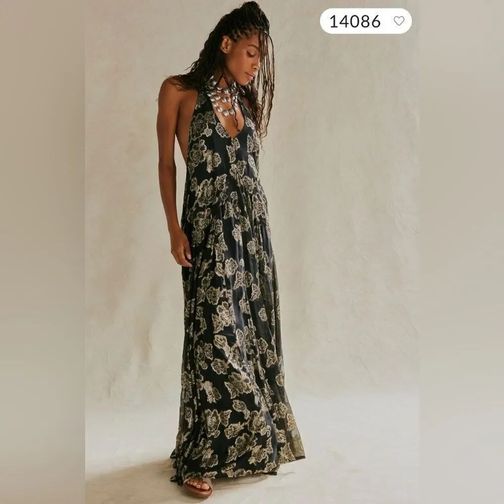 Free People Holding On Convertible Maxi Dress/ size S